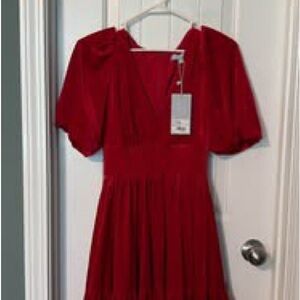 ANTONIO MELANI Red velvet Dress